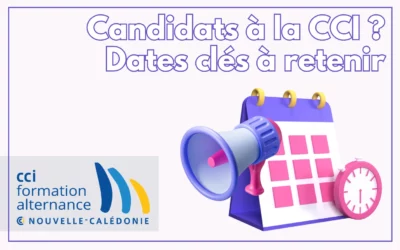 Dates clés à retenir pour les candidats à la CCI