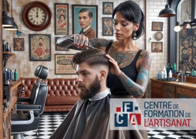 Coiffeur (équivalent BAC Pro)