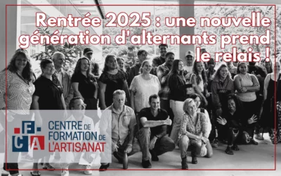 Rentrée 2025 : une nouvelle génération d’alternants prend le relais !