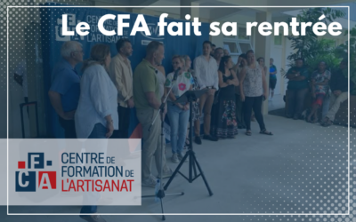 Le CFA de la CMA fait sa rentrée – phase de clôture des inscriptions