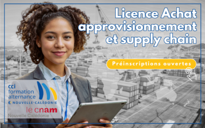 Licence Achat, Approvisionnement & Supply Chain : ouverture du recrutement pour la 3e promotion